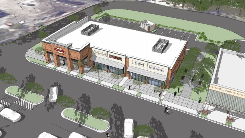 Queensborough Shopping Center addition